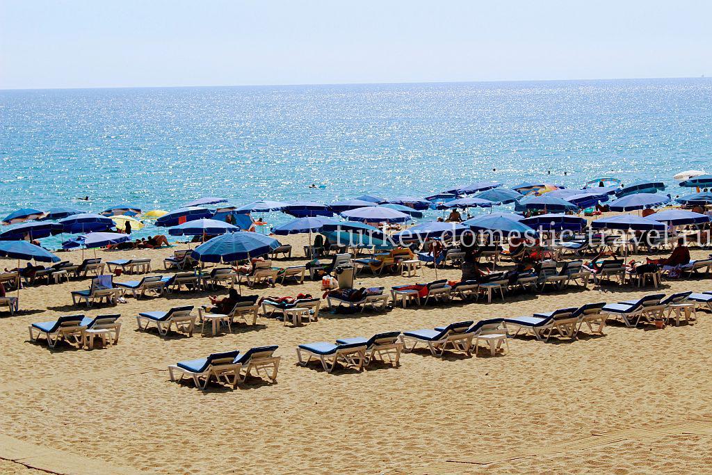 Пляжный отдых в Турции – Kleopatra Beach